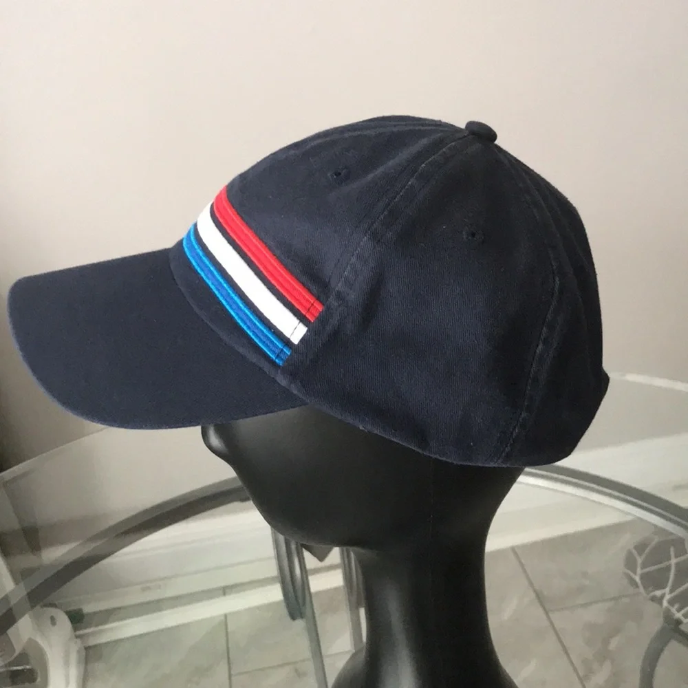 PELOTÓN Men Navy Blue Front Embroidered Hat